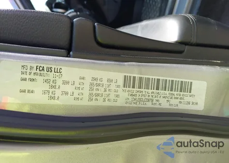 2018 Jeep Grand Cherokee Limited 4X2 из США, поврежденный, VIN 1C4RJEBG3JC238758